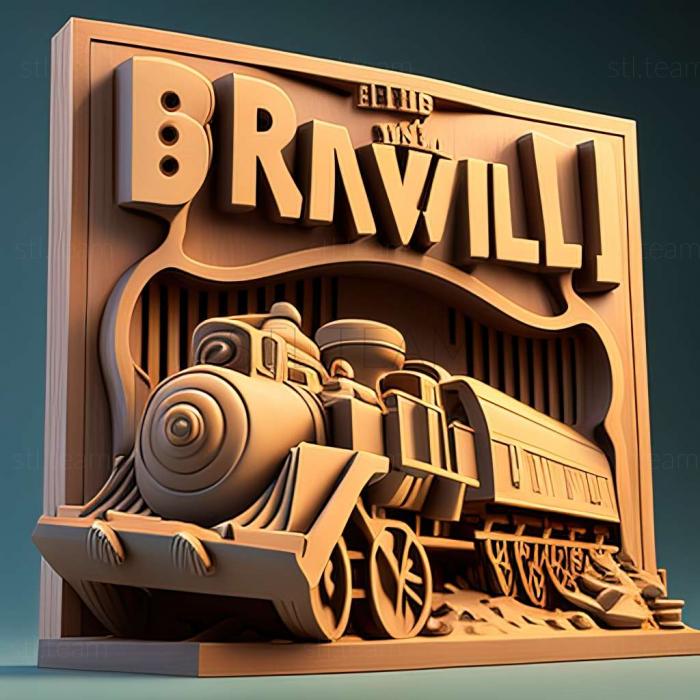 3D модель Гра Thrillville Off the Rails (STL)